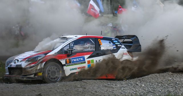 Ott Tanak Toyota Gazoo Racing Rally Finland