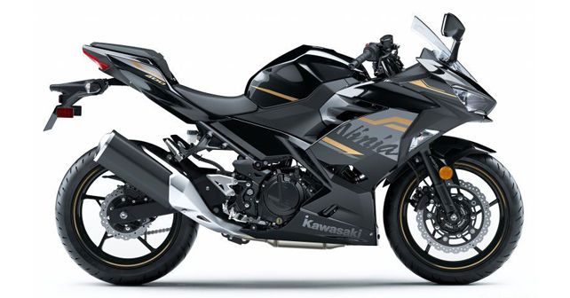 2020 Kawasaki Ninja 400 Matte Graphite Grey & Metallic Spark Black