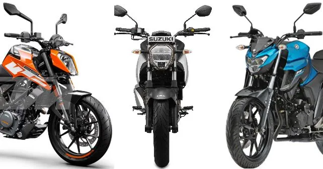 250duke Vs Gixxer250 Vs Fz25 Spec Comparison M