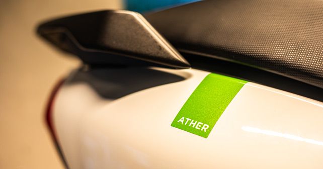 Ather 450 Green Logo