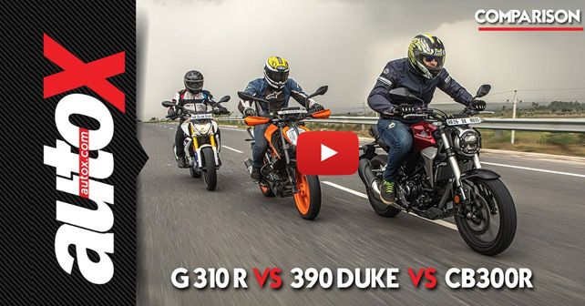 Honda CB300R Vs BMW