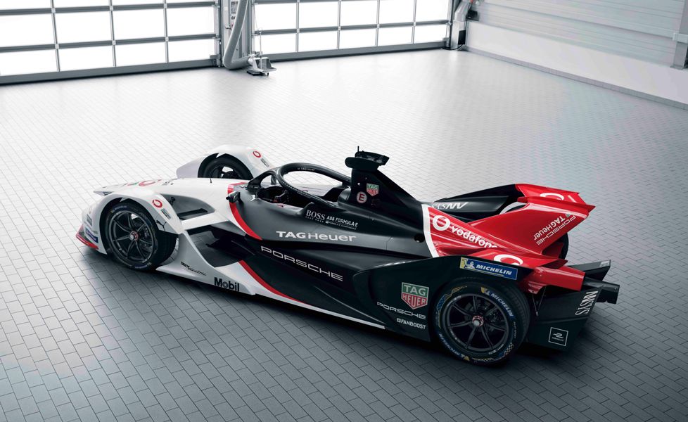 Porsche 99X Electric Formula E Race Car