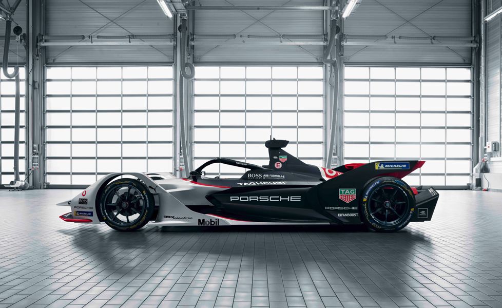 Porsche 99X Electric Formula E Race Car