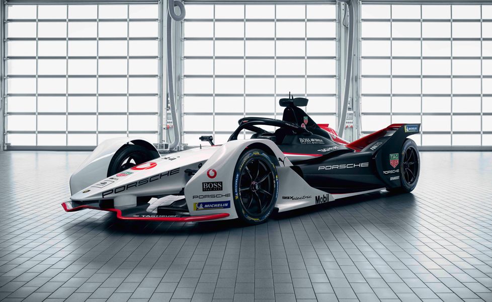 Porsche 99X Electric Formula E Race Car