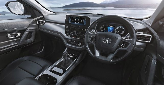 Tata Harrier Dark Edition Interior Dashboard