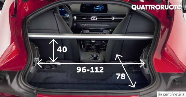 Toyota Supra Boot Space