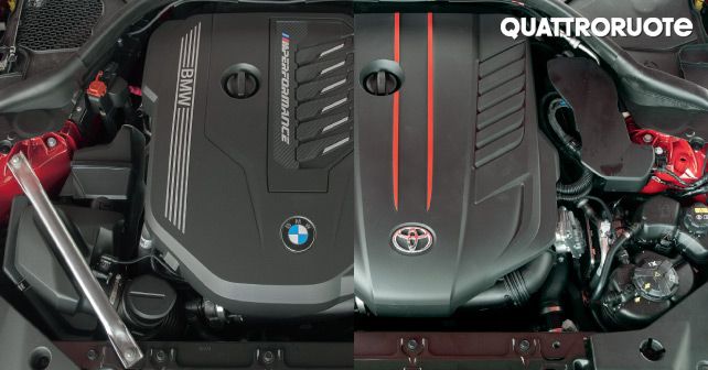 Toyota Supra Vs Bmw Z4 Engine Bay