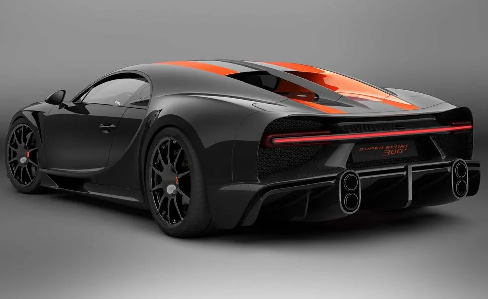2021 Bugatti Chiron Super Sport 300 Plus Rear