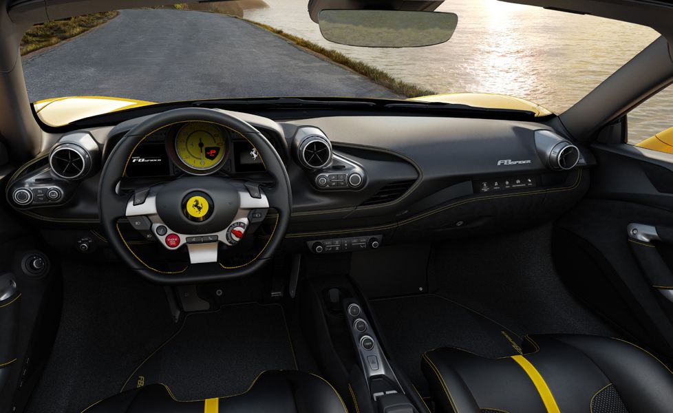 Ferrari F8 Spider Interior