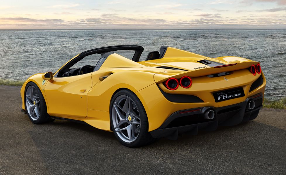Ferrari F8 Spider Rear Quarter Static