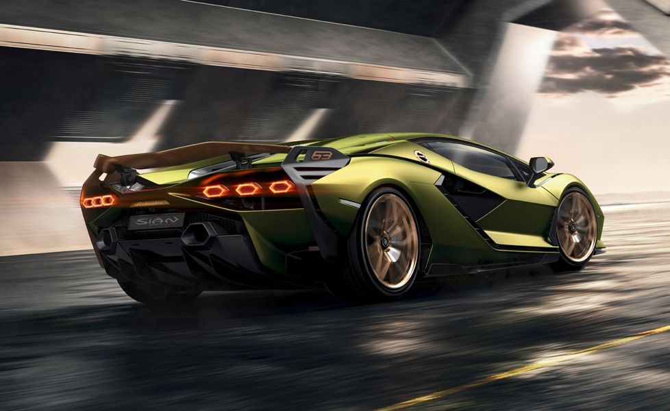 Lamborghini Sian Rear Static