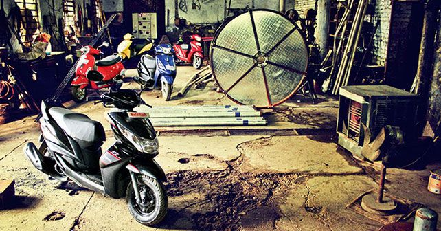 TVS Wego vs Suzuki Swish vs Piaggio Vespa vs Honda Dio vs Yamaha Ray Z