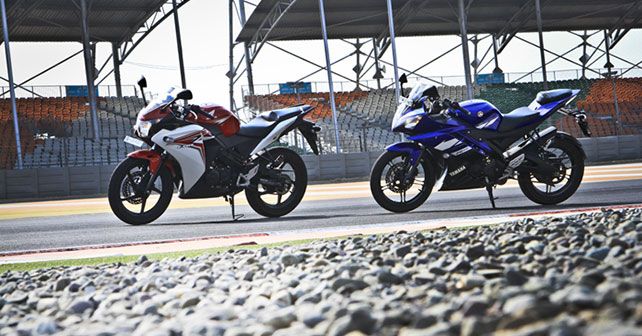 Honda CBR150R vs Yamaha R15 Bike Comparison