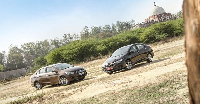 Honda City and Maruti Ciaz