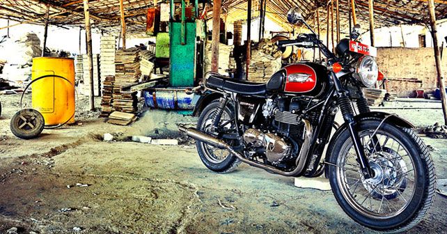 Triumph Bonneville Static