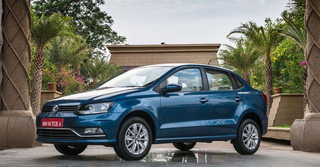 Volkswagen Ameo Front Three Quarter Low Angle