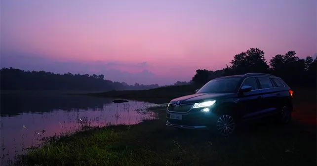 Skoda Kodiaq Scout Front Three Quarter