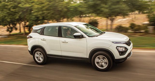 Tata Harrier Side Motion