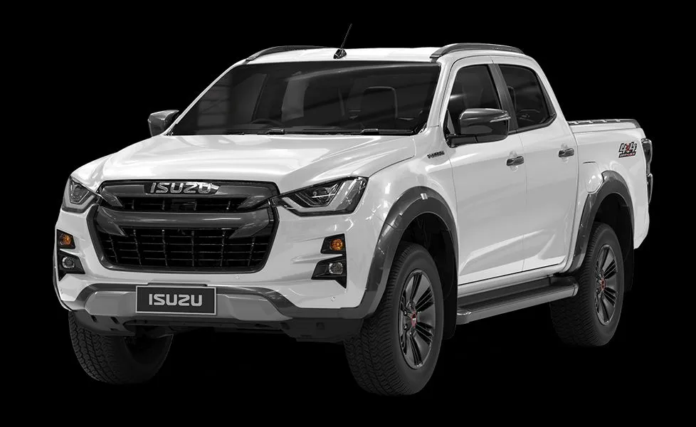 2020 Isuzu D-Max V-Cross  Exterior in White Pearl Everest