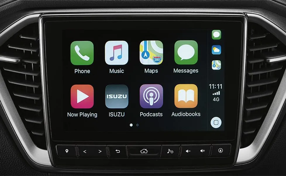 2020 Isuzu D-Max V-Cross  Touchscreen