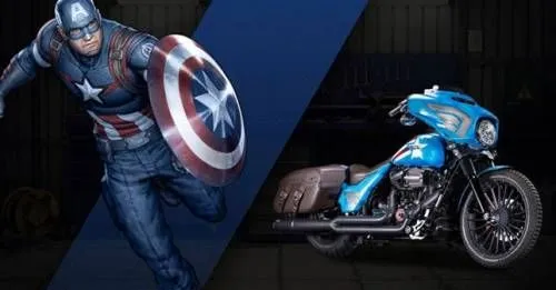 Harley Davidson Marvel Custom Bikes