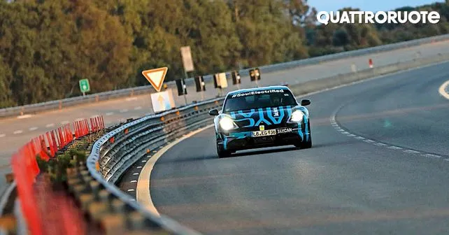 Porsche Taycan Testing