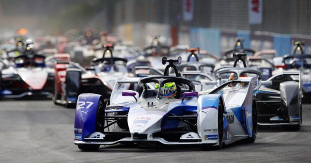 BMW Alexander Sims in 2019 Diriyah E-Prix