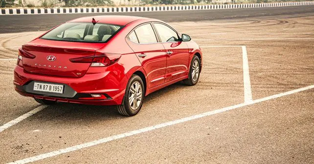 2019 Hyundai Elantra Rear Three Quarter