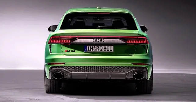 2020 Audi RS Q8 Rear View