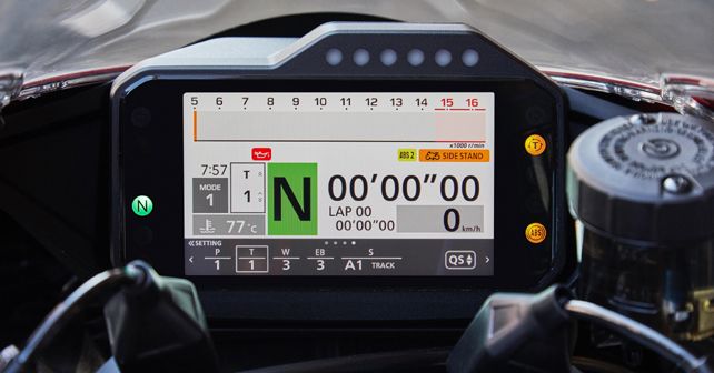 2020 Honda CBR1000RR-R Fireblade SP Instrument cluster