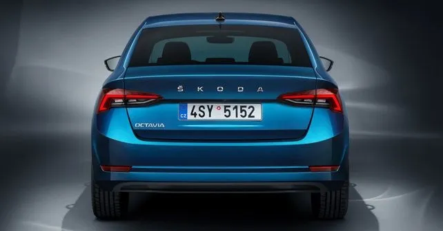 2020 Skoda Octavia Rear 
