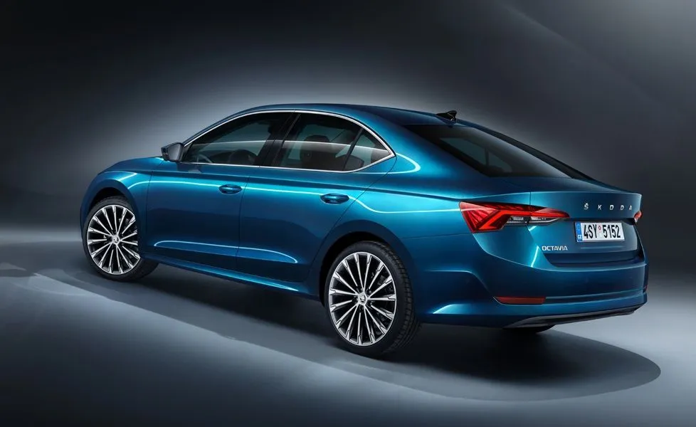 2020 Skoda Octavia Rear Quarter