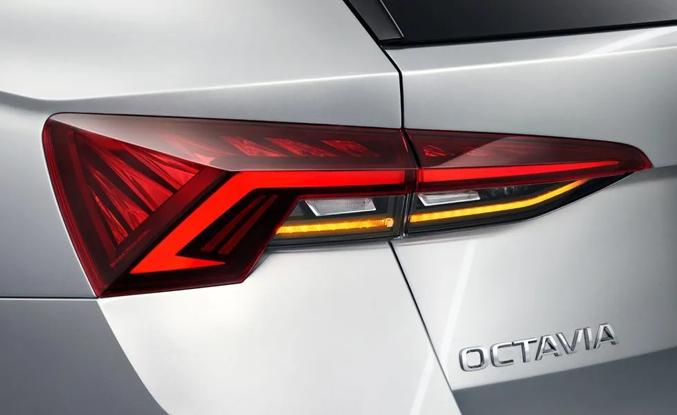 2020 Skoda Octavia Taillight Design