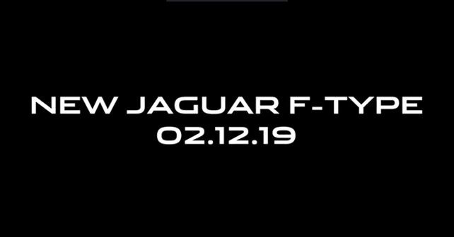 2020 Jaguar F Type Teaser