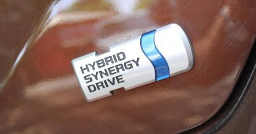 Camry Hybrid Badge