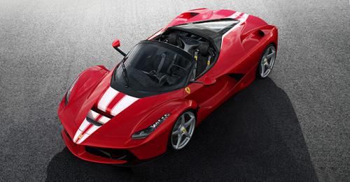 Ferrari AFerrari Aperta Save The Children Charity Auction Car Front 500x261