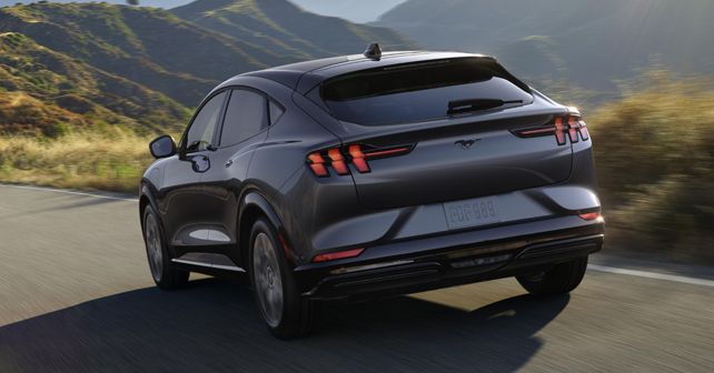 Ford Mustang Mach E Rear Quarter Dynamic