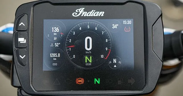 Indian FTR 1200 S Instrument Cluster