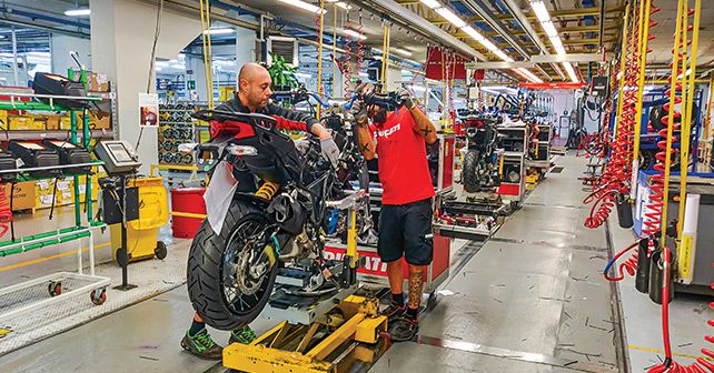 Ducati Production Line