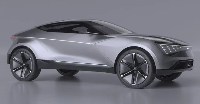 Kia Futuron EV Concept Front Quarter