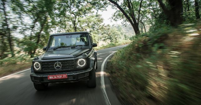 Mercedes Gwagon Front Action 2