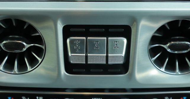 Mercedes Gwagon Interior Detail