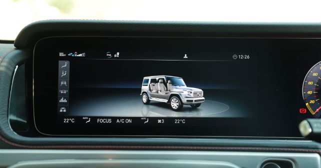 Mercedes Gwagon Interior Detail 4