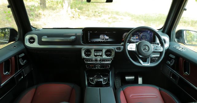 Mercedes Gwagon Interior Detail
