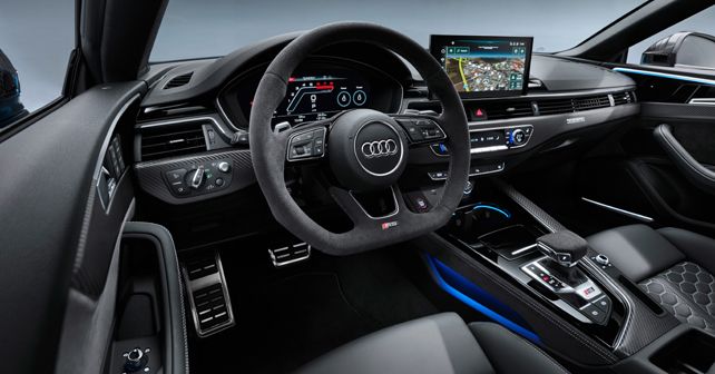 2020 Audi RS5 Coupe Dasboard Layout