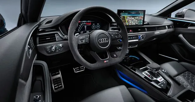 2020 Audi RS5 Coupe Dasboard Layout