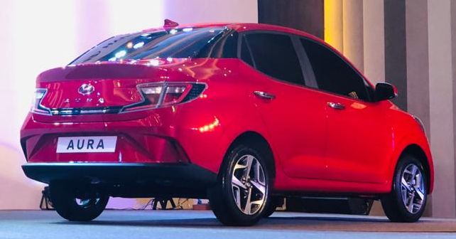 Hyundai Aura Rear Quarter Static