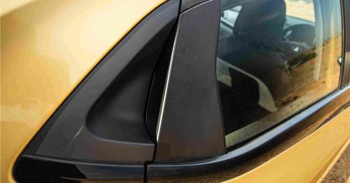 Tata Altroz image details rear door handle 