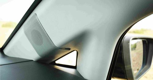 Tata Altroz interior a pillar speakers 