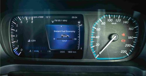 Tata Altroz interior detail instrumentation 